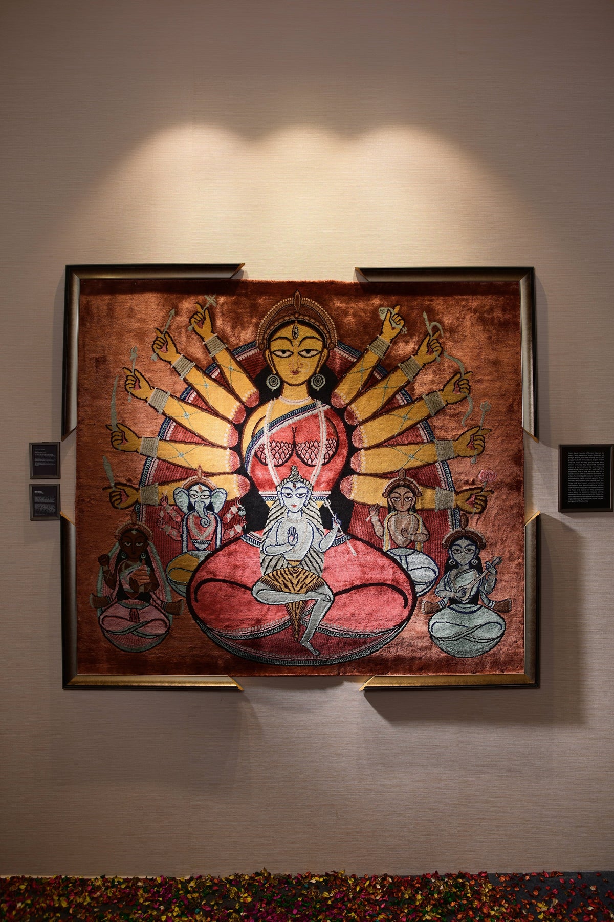 Goddess Durga with Family
