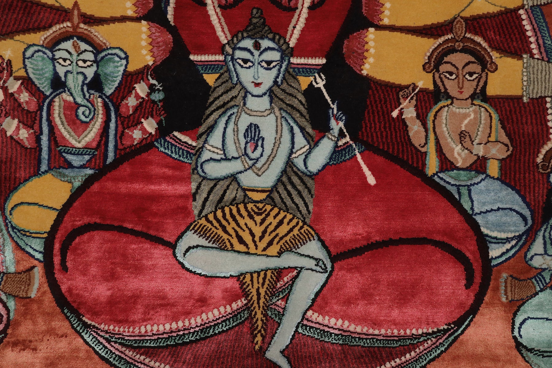 Goddess Durga with Family