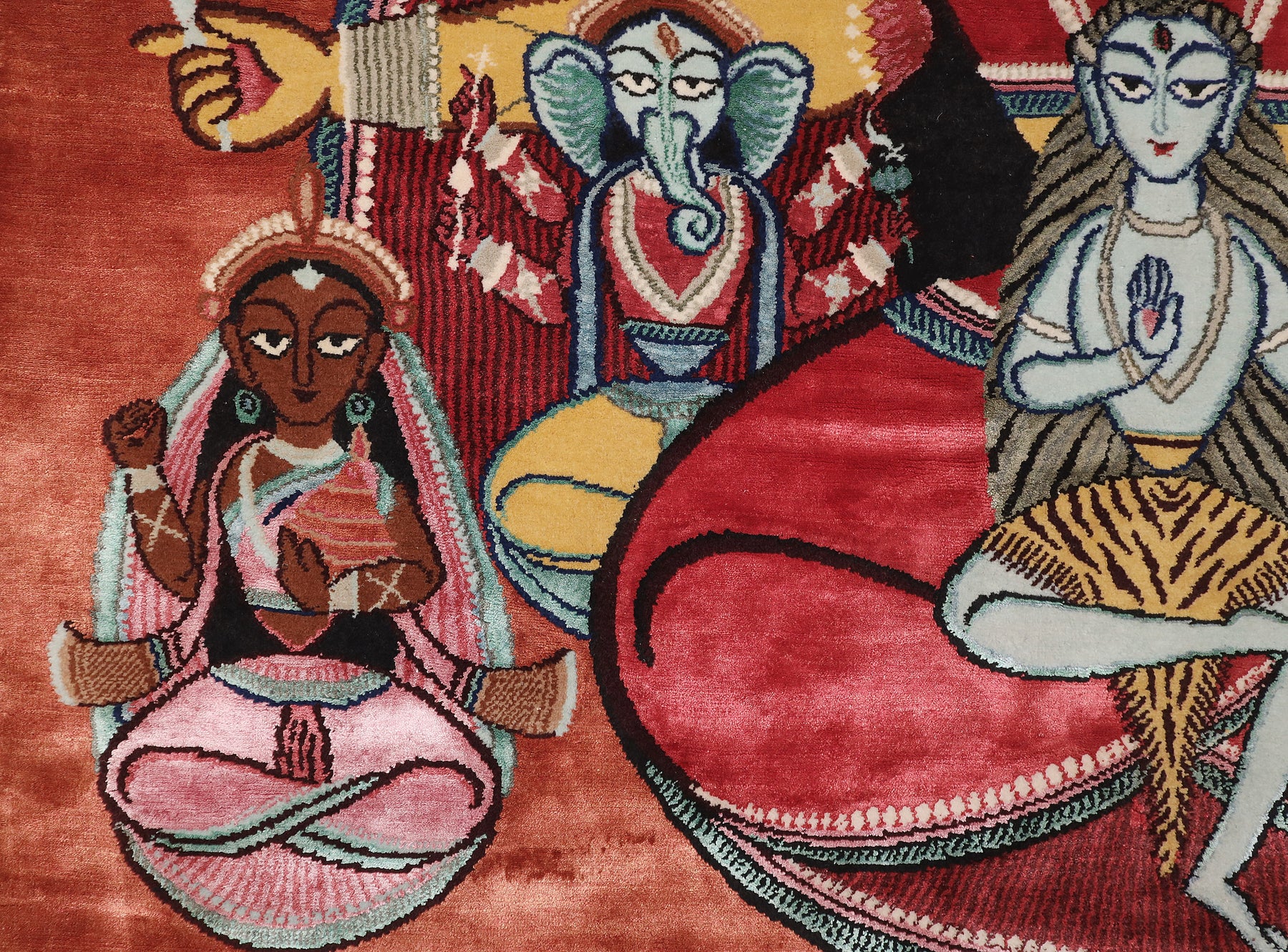 Goddess Durga with Family