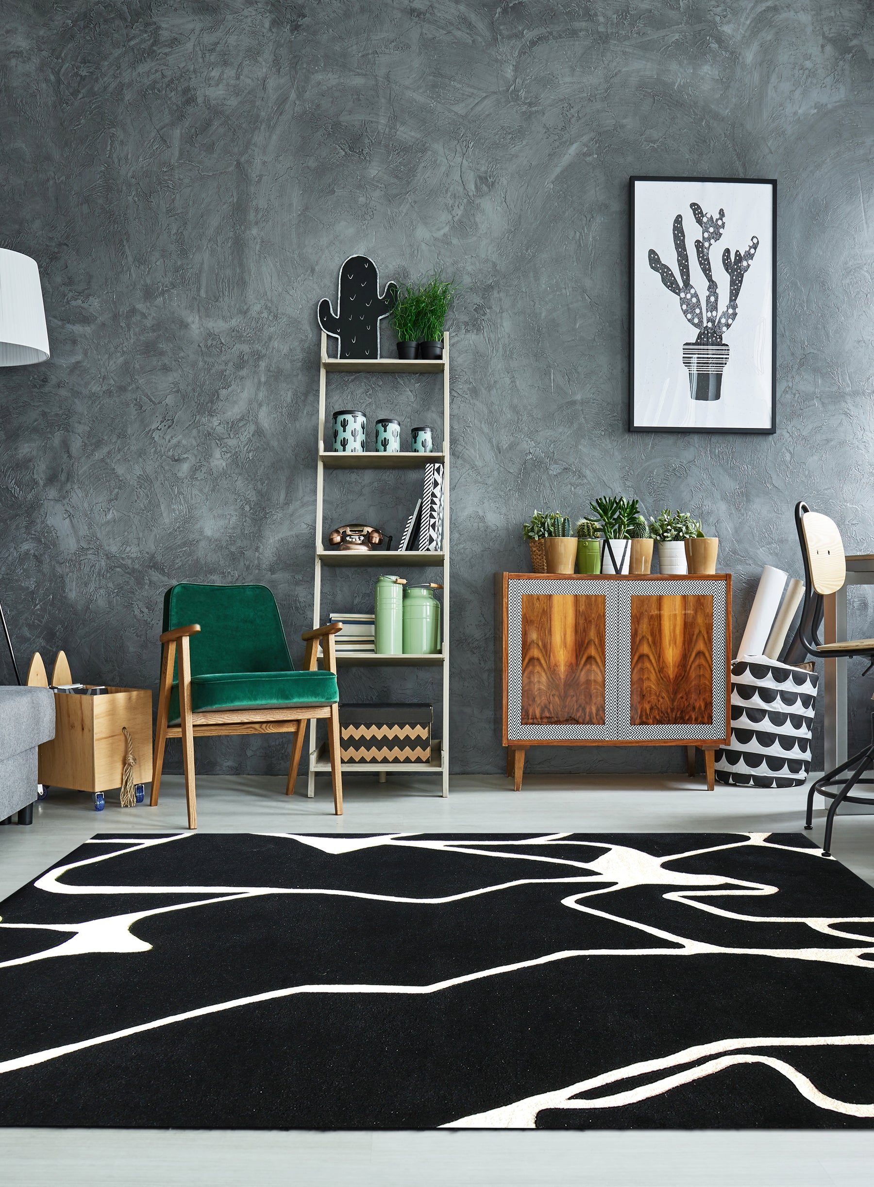 Classic Ebony Ivory Marble