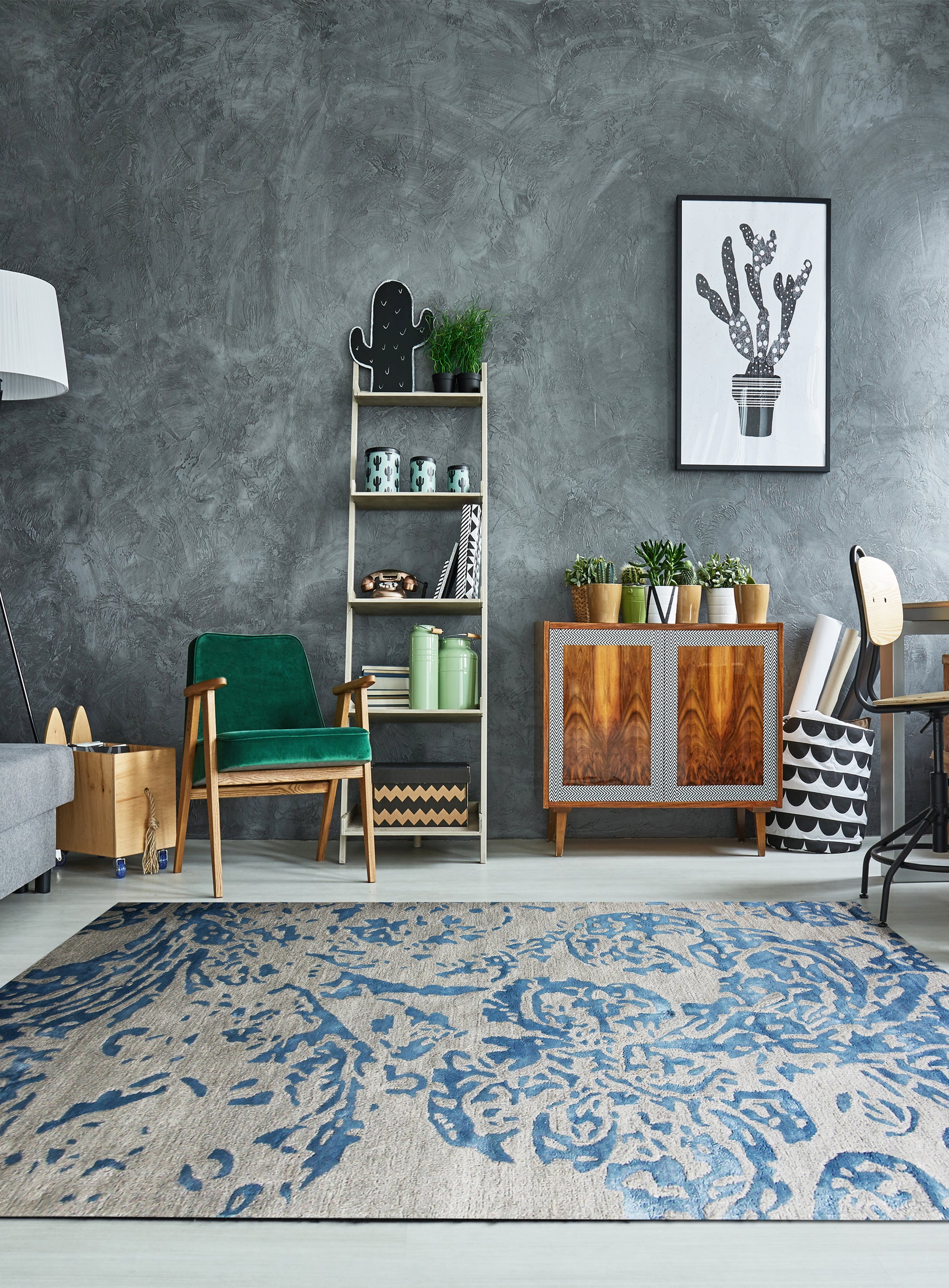 Classic Mix Bag Blue Grey