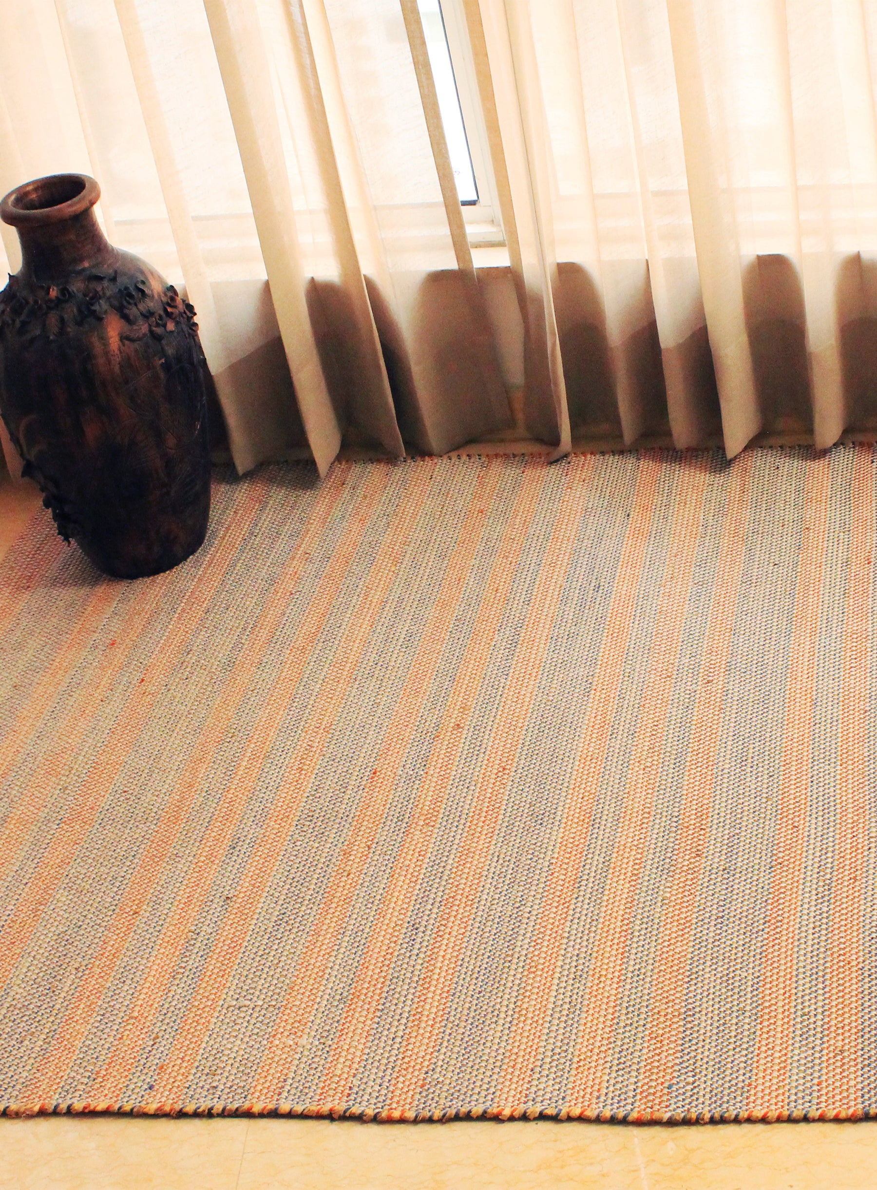 Flatweave Tangerine