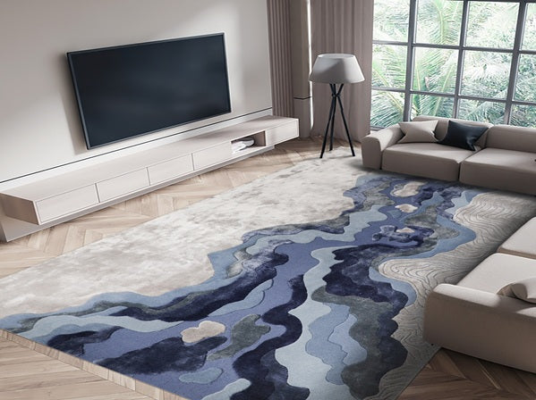 Terrain-Inspired Rugs: Bringing Nature’s Art into Luxury Interiors