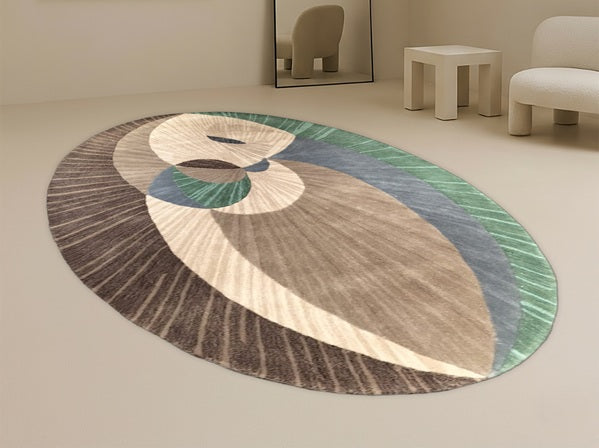Wall Rug Shape How to Style Shaped Rugs in Modern Homes | Carpet Couture by Rashi