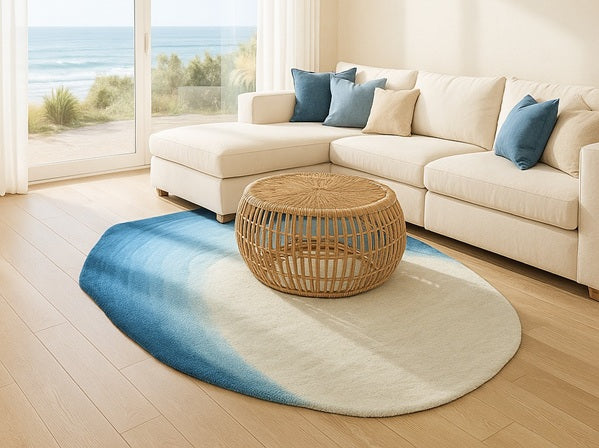 Shaped Rugs: The New Language of Luxury Interiors