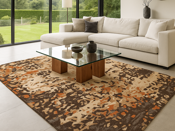 Earthy Rugs: Bringing Warmth and Natural Luxury into Modern Interiors