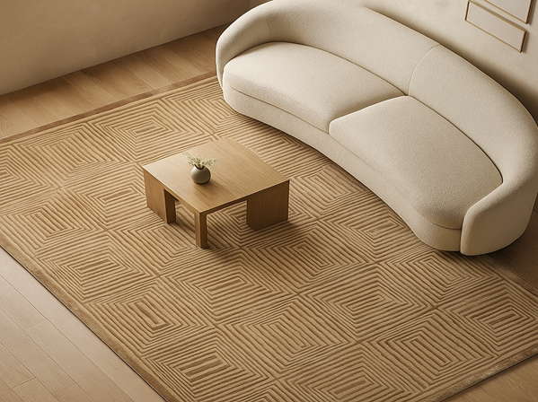 Luxury Geometric Rugs India
