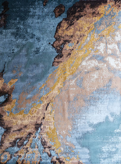 Premium Handmade Abstract Area Rugs for Living Room Online in India