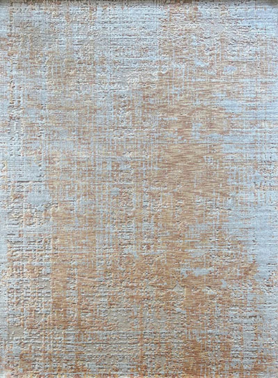 Abstract – Handknotted Modern Rug with Artistic Depth