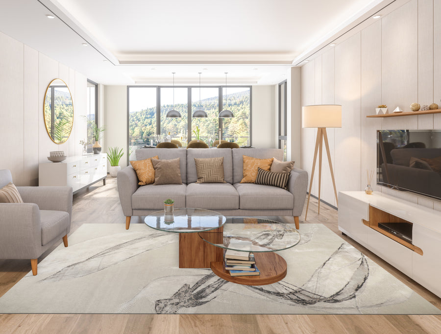 Rug in living room