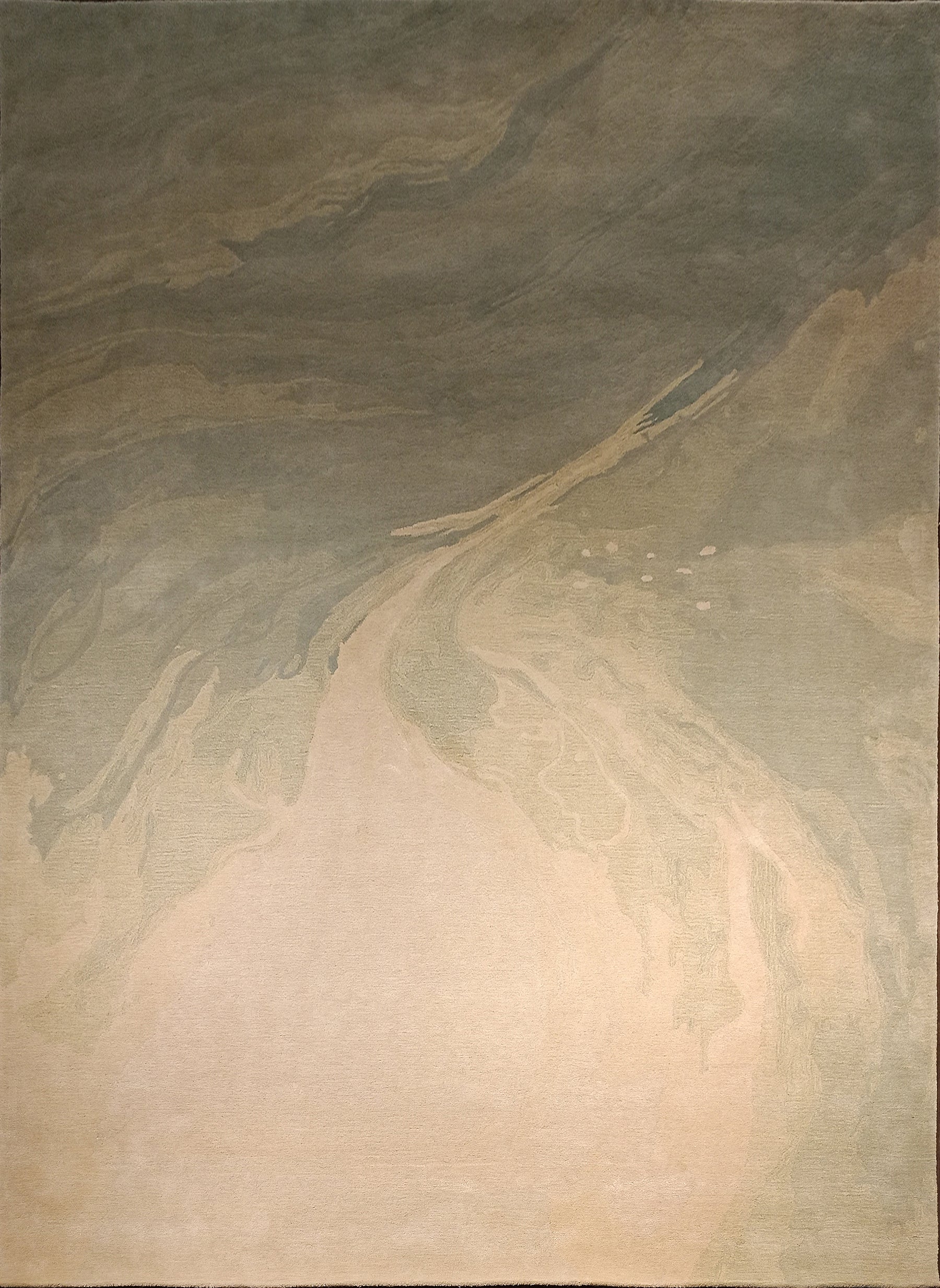 Abstract Wool & Tencel Rug | The Abstract Collection 011