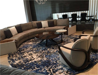 <b>Carpets for homes:</b> Your home deserves a rug that fits in yet feels unique. At Carpet Couture , we help you find it -ready or custom made