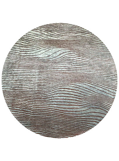 8' Dia Round Area Rugs for Living Room in Delhi, India