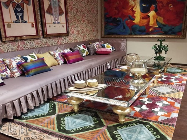 Rug in living room