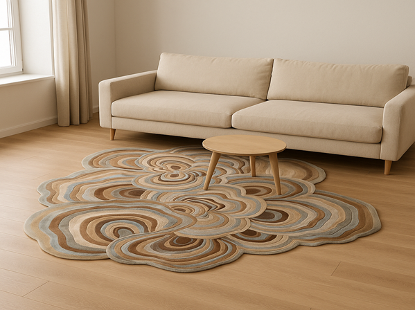 Rug in living room